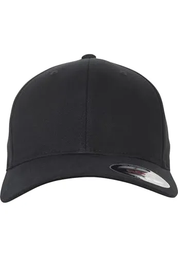 Flexfit Cap Brushed Twill, Black, L/XL, 6377