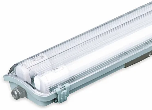 V-TAC LED-Feuchtraum-Wannenleuchte VT-12023, 2x 18 W, 6500K