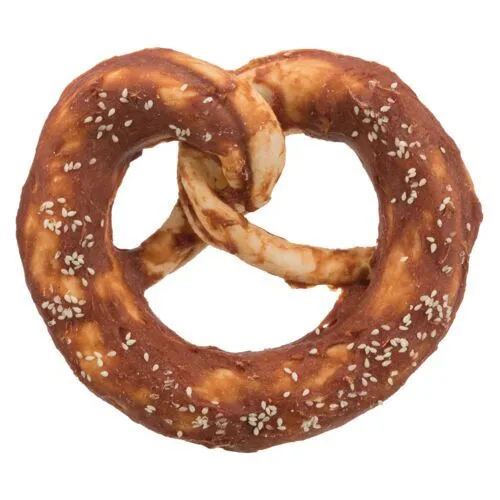 Trixie Hund Denta Fun Duck Pretzel lose ø 10 cm, 75 g