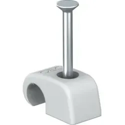 OBO Bettermann Vertr Haft-Clip m.Nagel 10-14mm L25 PP lgr 2027 25
