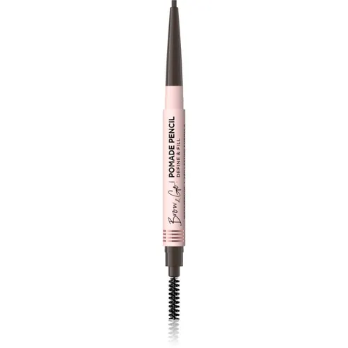 Eveline Cosmetics Brow & Go! wasserfester Eyeliner mit 2 in 1 Bürste Farbton Dark Brown 4 g