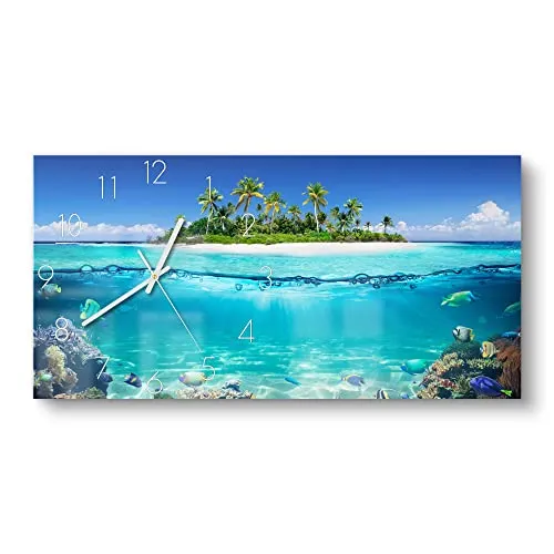 Wanduhren Blau von DEQORI