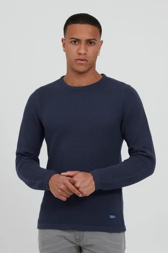 Blend Strickpullover BHAlfons Stilvoller Grobstrick-Pullover mit Rundhalsausschnitt