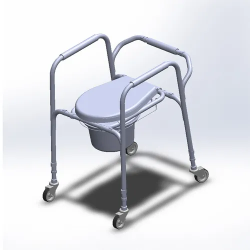 Antar Toilettenstuhl fahrbar von Antar Medizin GmbH