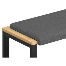 vidaXL Bankkissen Dunkelgrau 35 cm