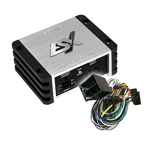 MEDIADOX Auto/KFZ Plug & Play Upgrade Verstärker/Endstufe + Kabel Set QS-Two-ISO von ESX kompatibel mit Ford (IIII)