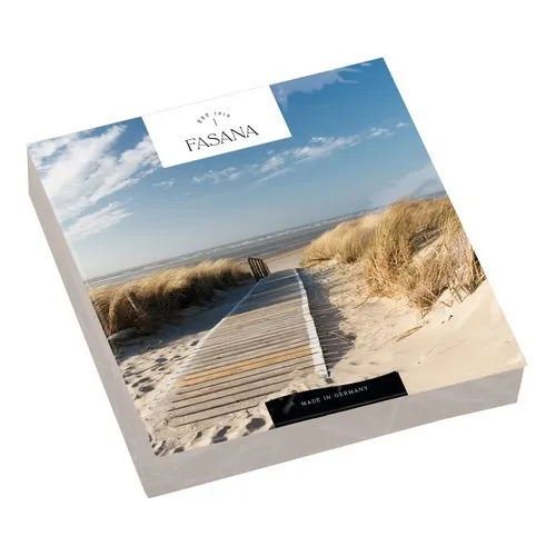 Servietten Seaside Dream Steg zum Meer Strand Düne Ozean Maritim Gras 33x33cm 20