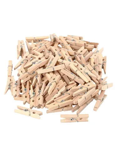 Creativ Company Mini Clothespins 100pcs. in weiß von Creativ Company