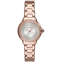 Emporio Armani Watch AR11633 - Elegante Damenarmbanduhr - Armbanduhren für Damen, 32-mm-Gehäuse aus Edelstahl, wasserdicht bis 50 m – ideal für stilbewusste Frauen, die Eleganz und Funktionalität schätzen.