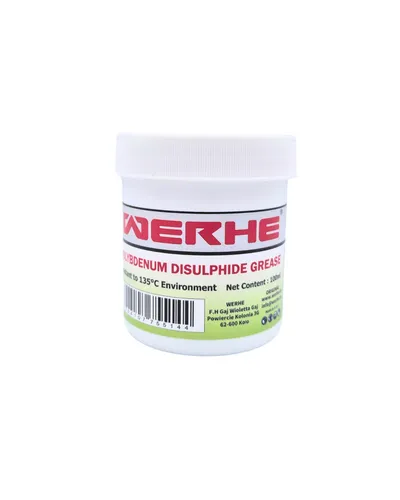 WERHE® MOS2 Schmierfett 100ml – Wasserbeständiges Universalfett für Werkzeuge