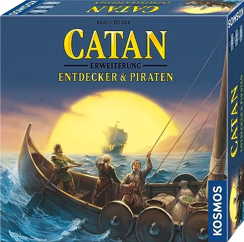 CATAN - Entdecker Piraten, Brettspiel-Erweiterung