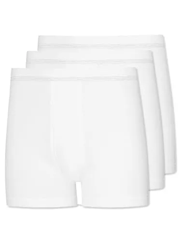 Esge LORD Doppelripp Hose Kurz 3er Pack | 5 (M) | Weiss in weiß von ESGE