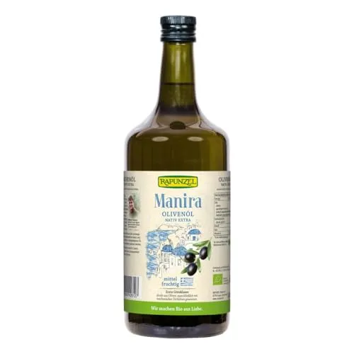 Rapunzel Olivenöl MANIRA, nativ extra, 1er Pack (1l) - Bio