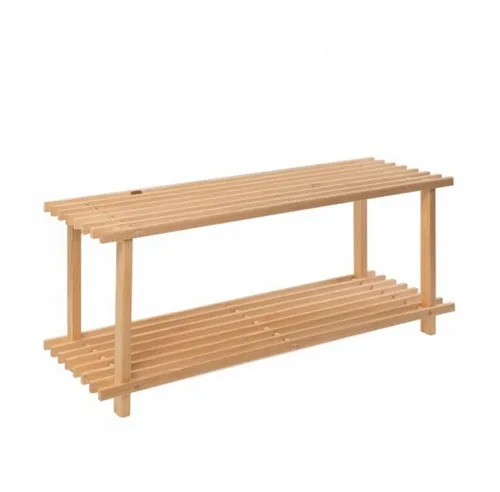 axentia Schuhregal Schuhregal, Holz, 2 Ebenen 116724, 1-tlg.