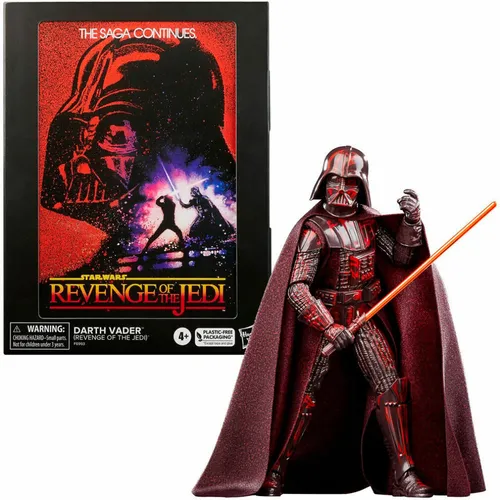 Star Wars Hasbro Fans Black Series - Darth Vader Action Figure (15cm), exklusives Design inspiriert von Revenge of the Jedi, ideal für Sammler und Fans