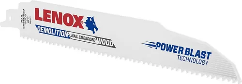 Lenox Säbelsägeblatt 20500106R für Abbrucharbeiten - 2 Stück, 305x22x1,6mm - Hochwertige Metall-Sägeblätter für effiziente Abbrucharbeiten. Ideal für robusten Einsatz und präzise Schnitte.