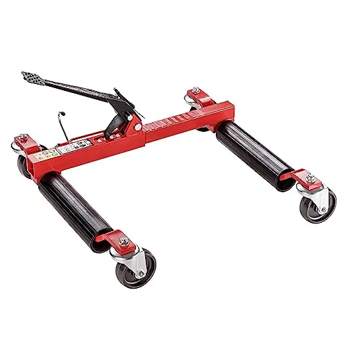 Dema PKW Rangierhilfe DRH12 - Robuster Rangierheber für Fahrzeuge bis 680 kg - Wagenheber & Unterstellböcke - Ideal für Reifenwechsel und einfache Mobilität in der Garage, robust und langlebig im Einsatz.