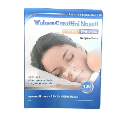 Wulove Nasenpflaster 100 Stück Nasenpflaster gegen Schnarchen zu - Unvollständig