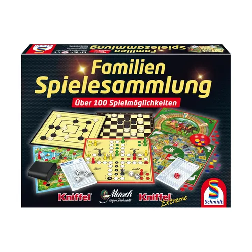 Schmidt Spiele 49190 100er Familienspielesammlung