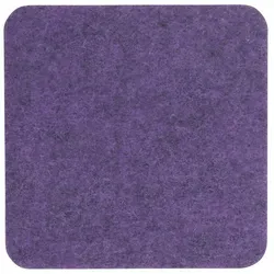 BIASTO Getränkeuntersetzer Eckiger Filz-Untersetzer, quadratisch 20x20cm, Lila meliert, Zubehör für Gläser, Vasen, Tassen, Teller, Tische, Gläser, Weingläser, Cocktails, Flaschen, Schalen, Tischdeko, Blumentopf, Inhalt: jeweils 1 Stück, einfach Mix mischen und Wunschkombination bestellen. lila Ø 27,3 cm x 20 cm x 0,3 cm x 20 cm