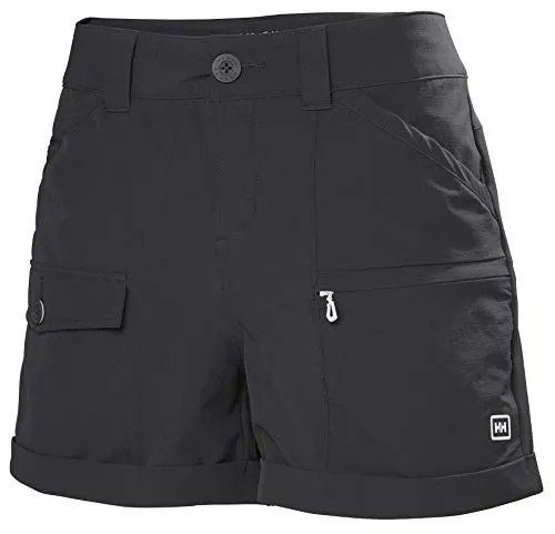 Helly Hansen Damen W Maridalen Shorts - Shorts & 3/4-Hosen, strapazierfähige und schnelltrocknende Cargo-Shorts für Outdoor-Abenteuer mit femininer Passform und praktischen Taschen.