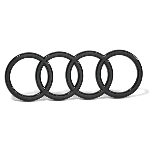 Original Audi Ringe vorn Kühlergrill Black Edition Emblem Logo 8B5071801 A3 / S3