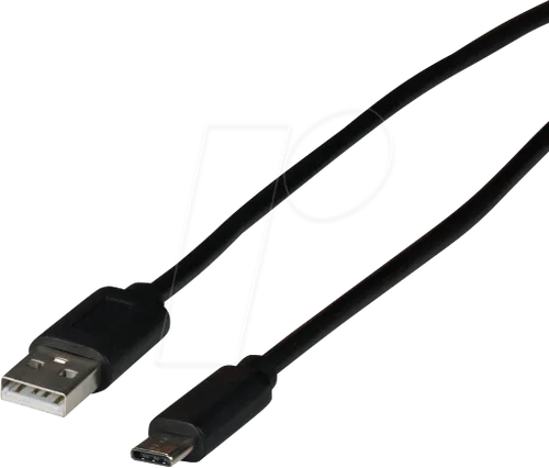 EFB USB2.0 Anschlusskabel A-C,St.-St.,3m, 480Mbit 3A