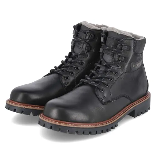 bugatti Herren Stiefel schwarz, Gr. 44 in schwarz von Bugatti