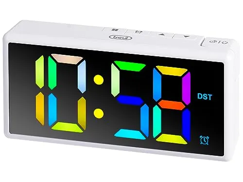 Trevi EC 886 Digitaler Wecker in Weiß in weiß von Trevi