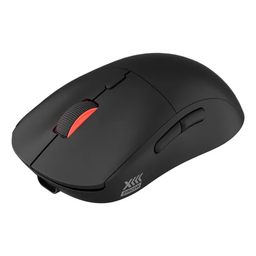 Genesis ZIRCON XIII Custom Wireless Gaming-Maus (schwarz) - Gaming-Maus mit Pixart PAW3395 Sensor für präzises Tracking, 100 Stunden Akkulaufzeit und vollständige Hardware-Personalisierung für ein individuelles Spielerlebnis.