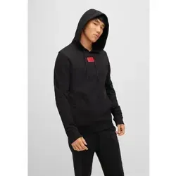 HUGO 50458700 Daratschi Sweatshirt für Herren - Lässiges Herren-Sweatshirt aus nachhaltigem Baumwollfrottee, mit Kapuze und Kängurutasche für optimalen Tragekomfort.