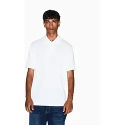 A|X Armani Exchange Herren Polo Weiß XM001286AF10366U0009 - Stylisches Poloshirt aus hochwertigem Baumwoll-Piqué mit klassischem Kragen und kurzen Ärmeln. Der dezente Schriftzug verleiht dem minimalistischen Design einen eleganten Touch. Ideal für lässige Anlässe.