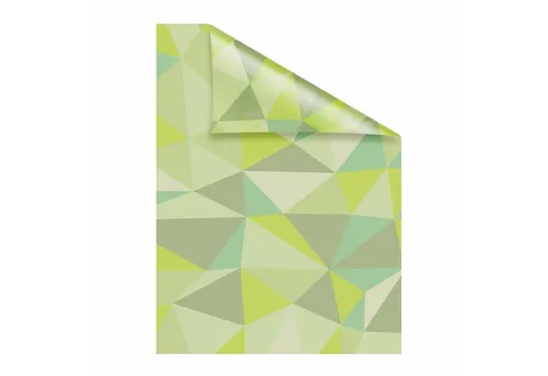 LICHTBLICK ORIGINAL Fensterfolie Pattern Dreiecke – Blickdicht & Strukturiert - Moderne Fensterfolie mit geometrischem Design für stilvollen Sichtschutz. Einfache Montage ohne Blasenbildung und vielseitige Einsatzmöglichkeiten in Wohnräumen und Bädern.