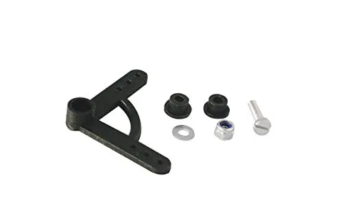 Umlenkhebel 90° mit Schraube u. Mutter 26mm - Abmessungen: 6,5 x 6,5 x 1,2 cm; Umlenkhebel 90° 26mm; Mit Schrauben und Mutter; Stückzahl: 1