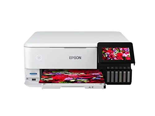 Epson EcoTank L8160 Tintenstrahl-Drucker - A4 Tintenstrahldrucker mit 5760 x 1440 DPI, 32 Seiten pro Minute, WLAN-fähig und ideal für hochwertige Drucke zu niedrigen Kosten.