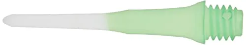 LSTYLE Dartspitzen: Original Lippoint - Soft Tip Dart Points - 2BA Gewinde - Normale Länge - 2 Tone Green