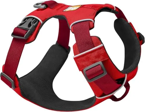 RUFFWEAR Front Range Hundegeschirr in rot von Ruffwear