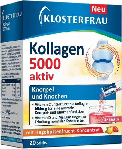 Klosterfrau Kollagen 5000 Aktiv Sticks 20 ST