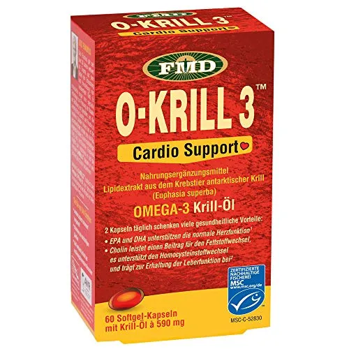 O-krill3 Omega-3 Krill-öl Kapseln - Arzneimittel, reich an Omega-3-Fettsäuren aus Krillöl für Herz- und Gelenkgesundheit, jetzt in Ihrer Versandapotheke erhältlich.