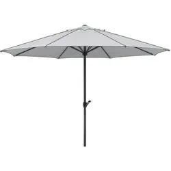 Schneider Sonnenschirm Adria Silbergrau, 350x275x350 cm