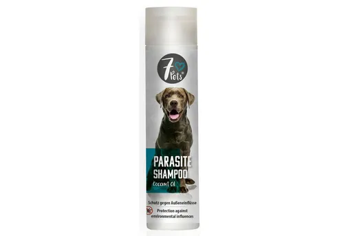 7Pets Tiershampoo Parasite Shampoo für Hunde 250 ml - Shampoo gegen Ungeziefer, 250 ml