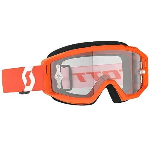 Scott Primal Clear MX Goggle - Sportbrille für Cross und MTB, orange/klar - Sportbrillen mit optimaler Sicht und stylischem Design, ideal für Fahrer, die sowohl Leistung als auch Style schätzen.