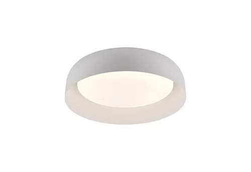 Licht-Erlebnisse Deckenleuchte IJMOND, LED fest integriert, LED mit Dimmer Metall Ø 40 cm rund Weiß 2700-5000 K warmweiß 2850 lm