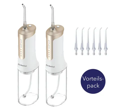IEA Medical Munddusche FC5200 – Kabelloser Zahnzwischenraumreiniger mit 3 Modi