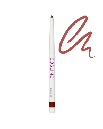 Cosline Cosmetics Lipliner Lippenkonturenstift, cremig, langanhaltend, ohne Anspitzen