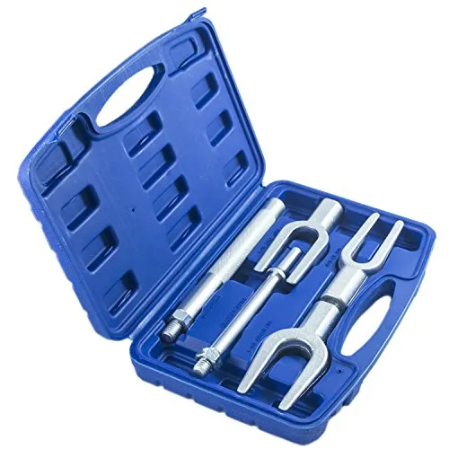 Trenngabel Kugelgelenk Abzieher Abdrücker Ausdrücker 17 23 28 mm 5-TLG. Montagegabel für Kugelgelenke