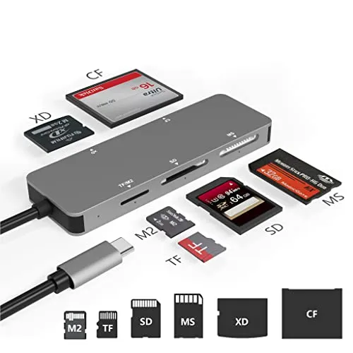 Card Reader USB C, 5Gps Micro SD Adapter Kartenleser von Rytaki Pro