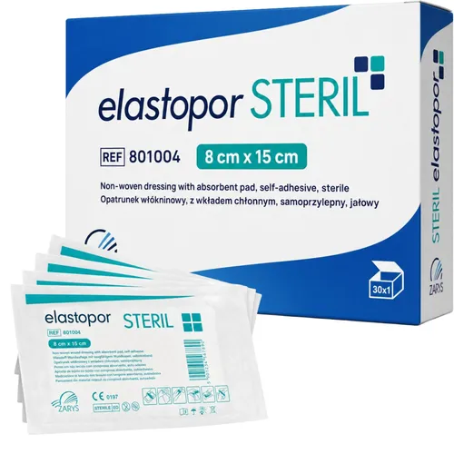 elastopor STERIL Wundverband selbstklebend mit Saugkissen
