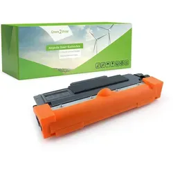 Green2Print Toner schwarz für Brother TN-2320 - Umweltfreundlicher Recycling Toner schwarz für Brother Drucker, mit einer hohen Ergiebigkeit von 2600 Seiten - ideal für nachhaltiges Drucken.