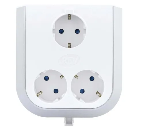 REV MultiPower 3-fach Steckdosenerweiterung